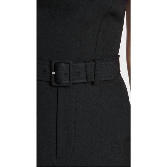 A.L.C. Kate Jumpsuit in Black Strapless Belted - Picture 5 of 13